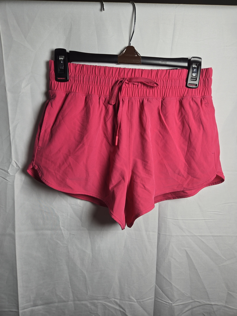 90 Degree By Reflex Hot Pink Athletic Drawstring Shorts